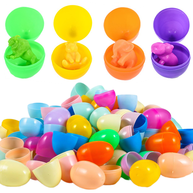 Party Games Easter Egg - 12/24Pcs Empty Easter Eggs Plastic Fillable
