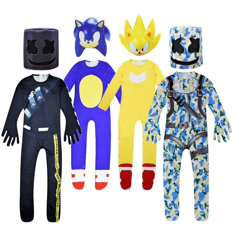 Party Games Popular - 2026 Halloween Boys Marshmello DJ Mask