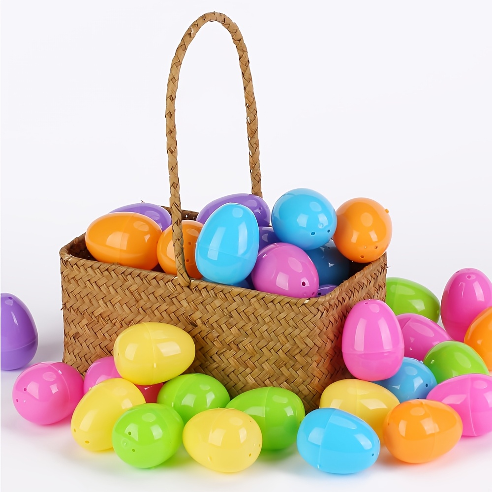 Party Games Easter Egg - 100PCS Plastic Easter Eggs Fillable Plastic