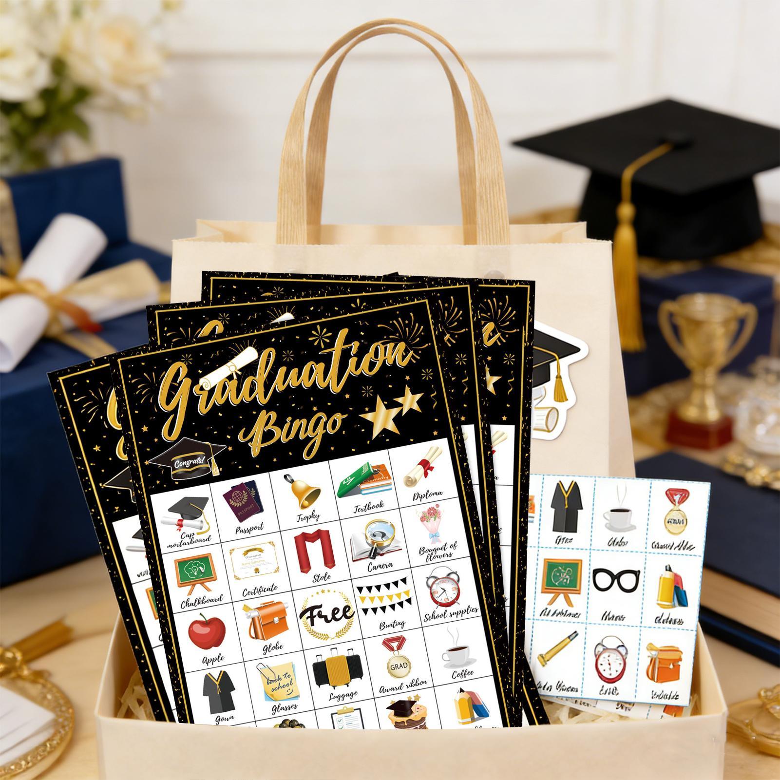 Graduation Bingo Game 24-Playe - Party Games College 评论和价格
