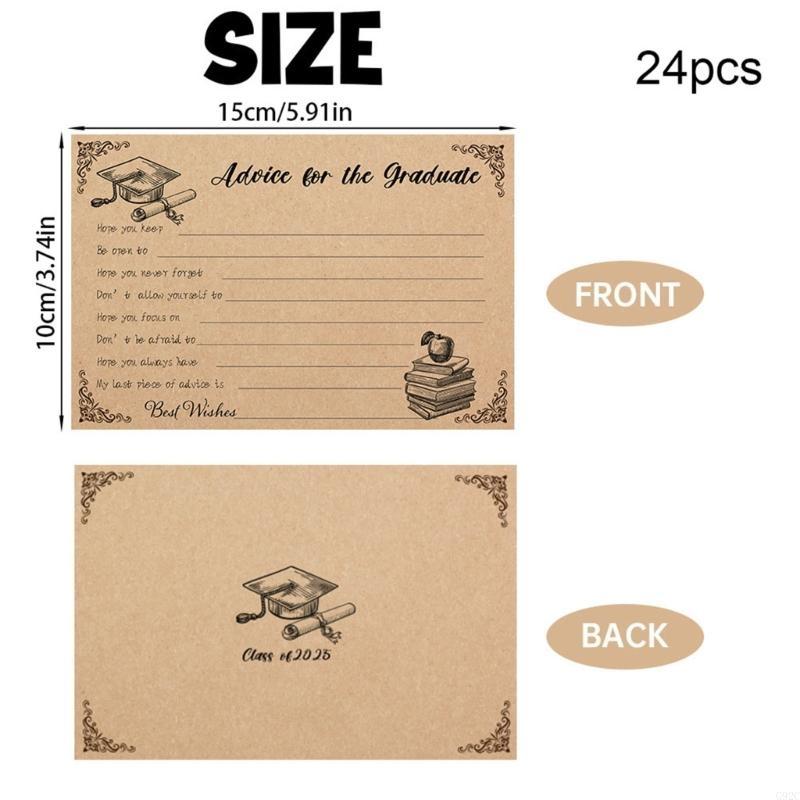 G92C 24Pcs Graduation Advice C - Party Games College 评论和价格