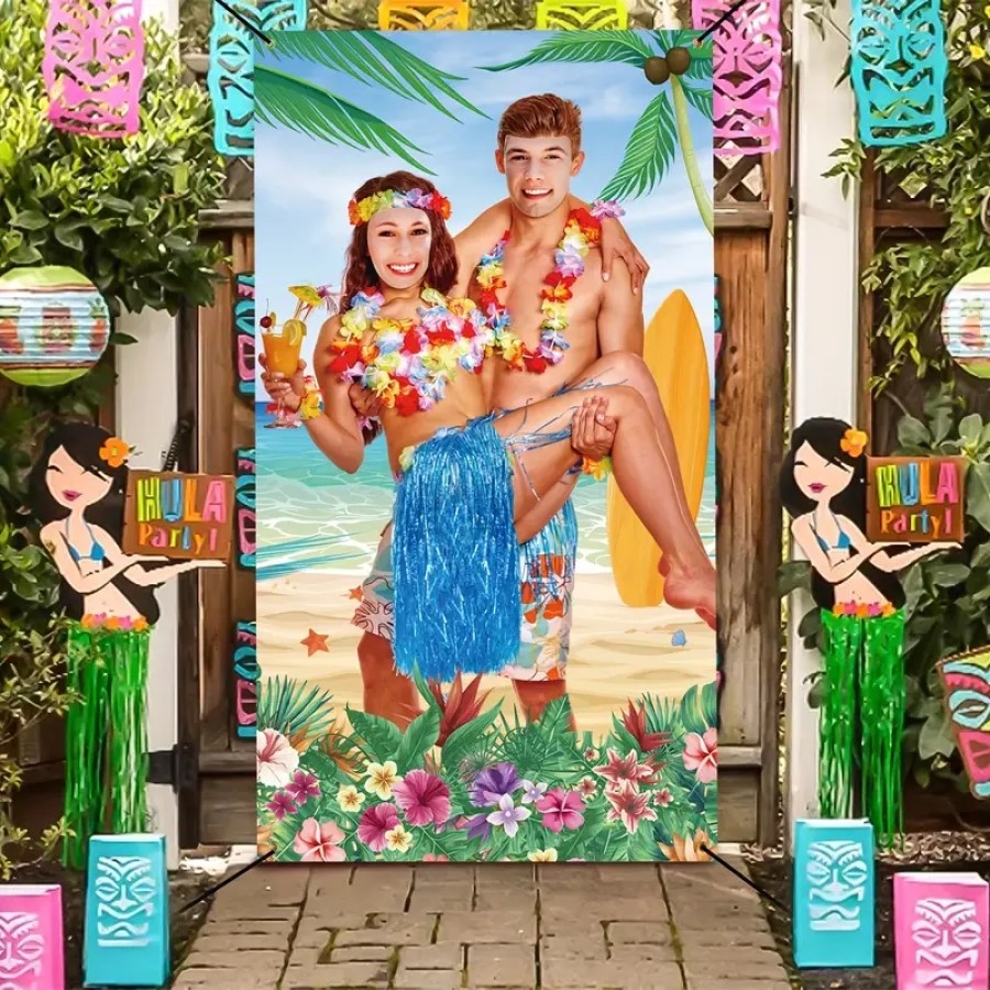 1pc, Hawaiian Luau Couple Phot - Party Games Couple 评论和价格