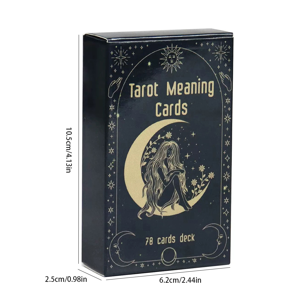 78 Cards / Deck Tarot Meaning  - Party Games Meaning 评论和价格