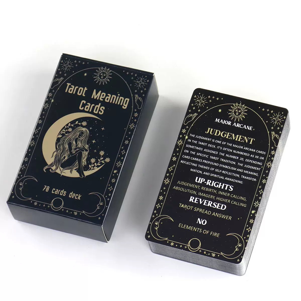 78 Cards / Deck Tarot Meaning  - Party Games Meaning 评论和价格