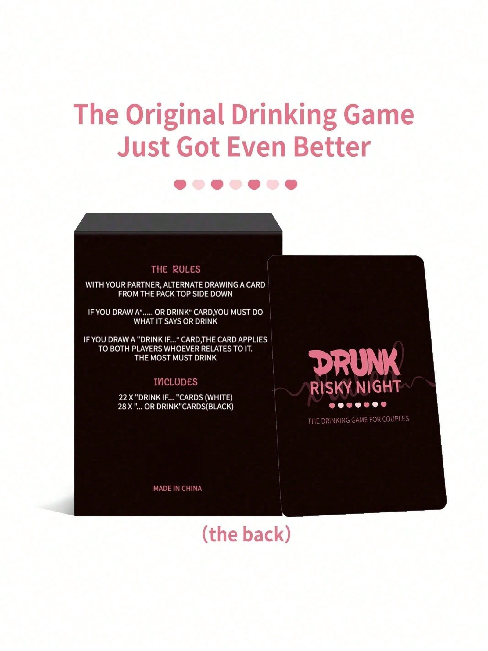 Drunk Risky Night Card Game, H - Party Games Couple 评论和价格