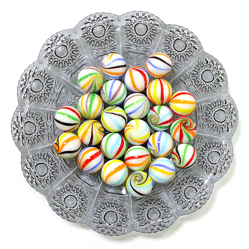 6pcs Handmade Rare Marbles Gla - Party Games Ideas For Kids 评论和价格