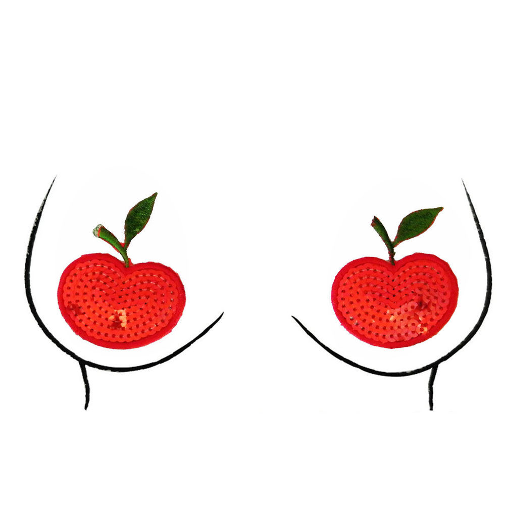 Sequin Fruit Nipple Cover Stra - Party Games Couple 评论和价格