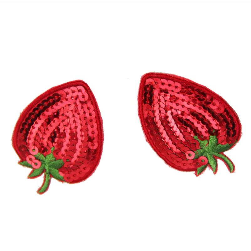Sequin Fruit Nipple Cover Stra - Party Games Couple 评论和价格