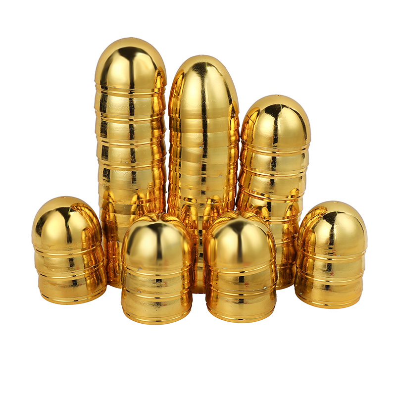 6PCS Golden Easter Eggs Plasti - Party Games Easter Egg 评论和价格