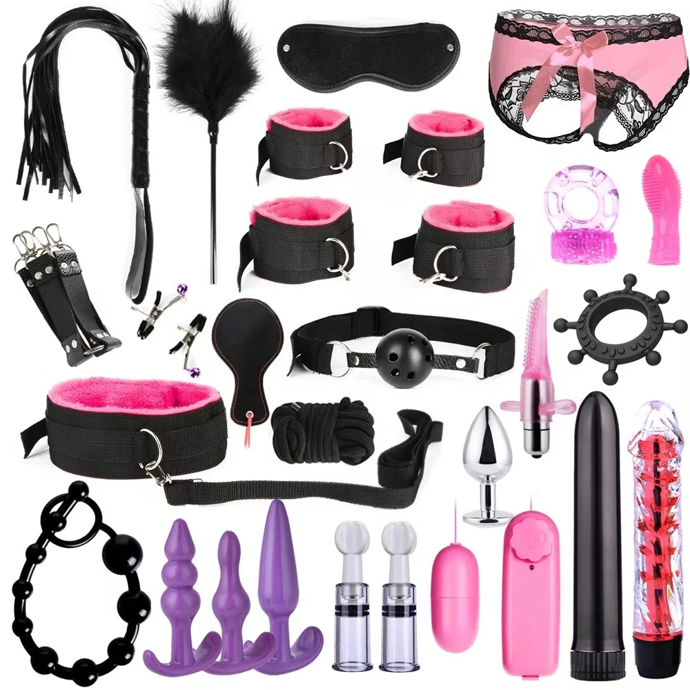 Leather BDSM Kit for Couples H - Party Games Couple 评论和价格
