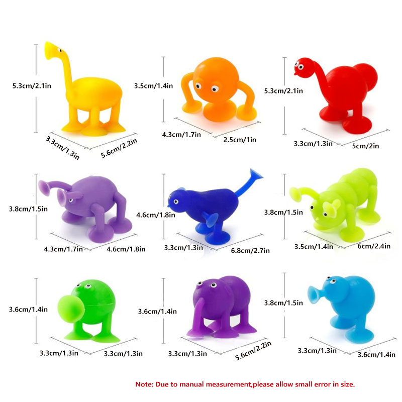 Suction Cup Animal Soft Adhesi - Party Games Popular 评论和价格