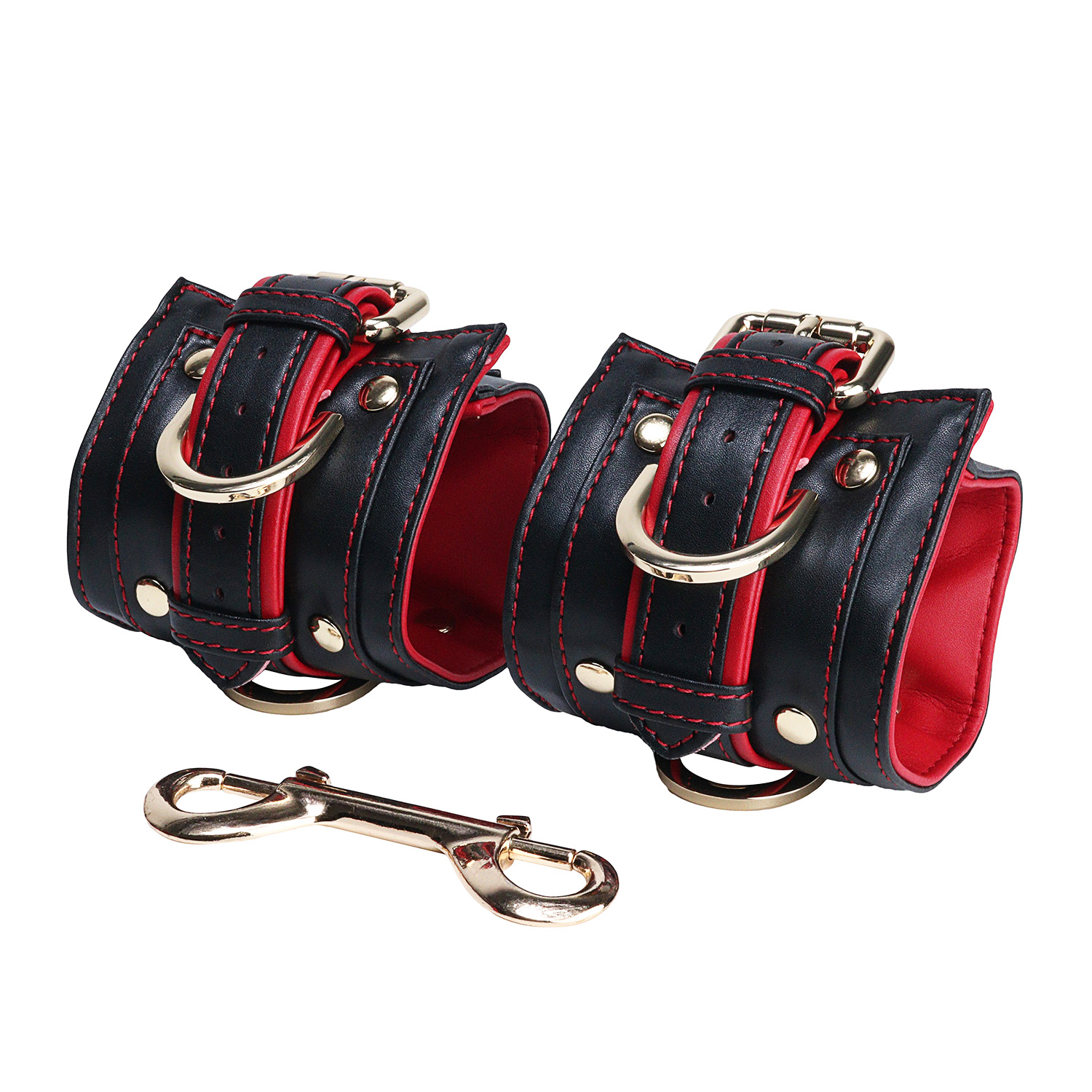 Padded Leather Handcuffs Ankle - Party Games Couple 评论和价格