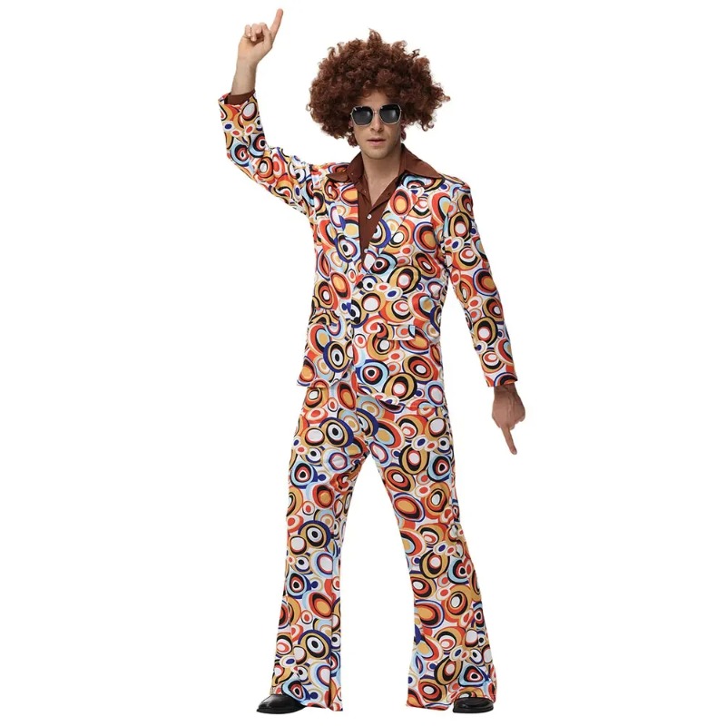 Men Women Retro 70s 80s Hippie - Party Games Couple 评论和价格