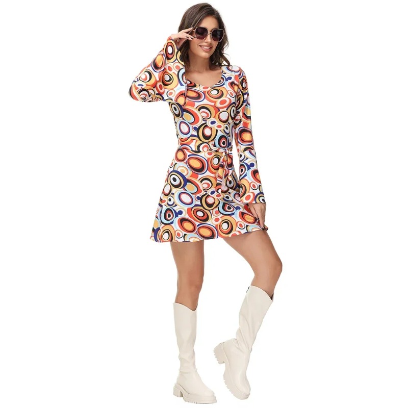 Men Women Retro 70s 80s Hippie - Party Games Couple 评论和价格