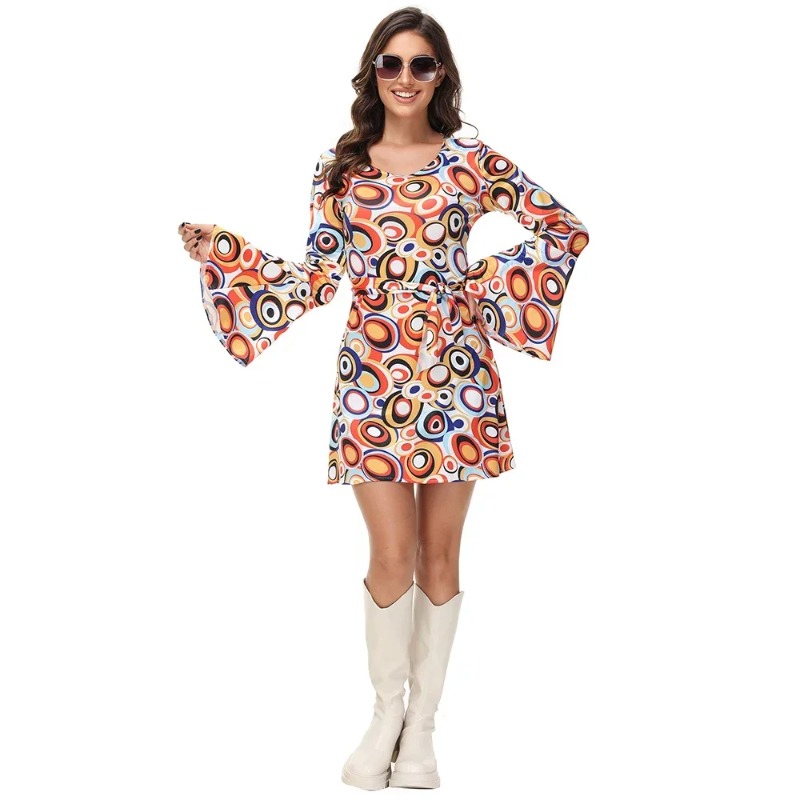 Men Women Retro 70s 80s Hippie - Party Games Couple 评论和价格