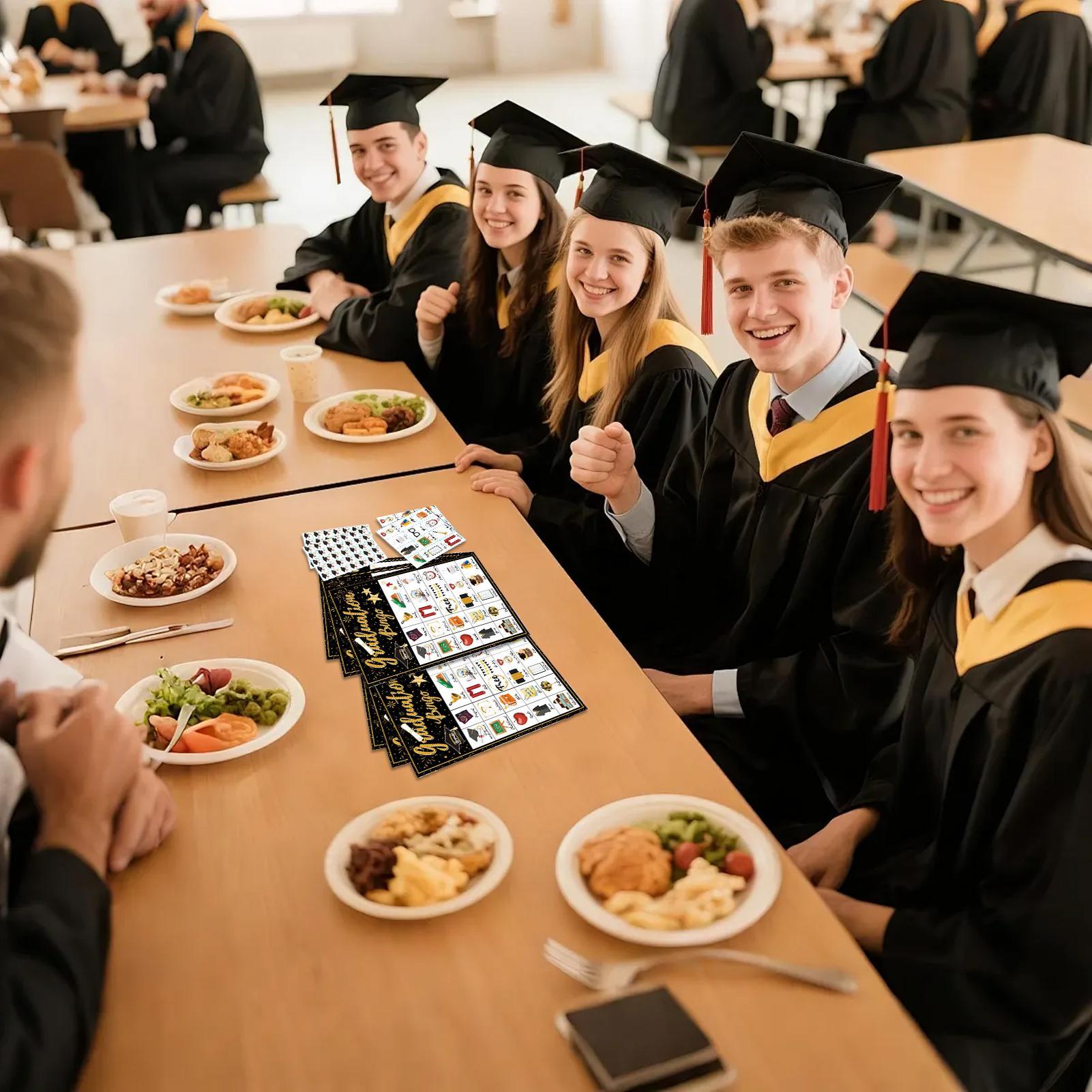 Graduation Party Bingo Cards 2 - Party Games College 评论和价格