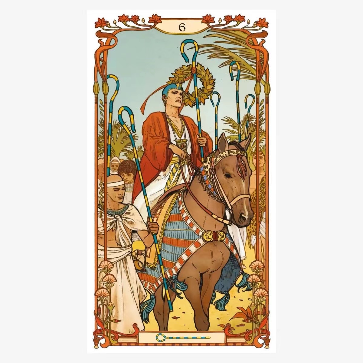 Egyptian Art Nouveau Tarot car - Party Games Meaning 评论和价格